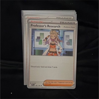 Pokémon TCG Professor Sada Trainer Card Lot Scarlet & Violet 182/198 4 Standard