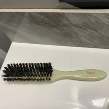 Vintage Brynel West Germany 100% Boar Bristle Wood Brush READ