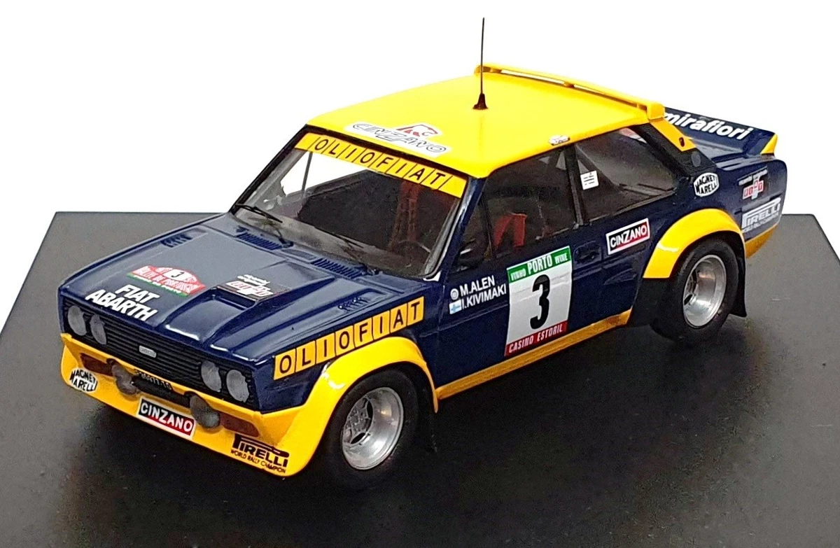 Troféu 1/43 Fiat 131 Abarth #2 1981 150台 Preços baixos em Fiat Trofeu 1:43 Carros, caminhões e vans | eBay