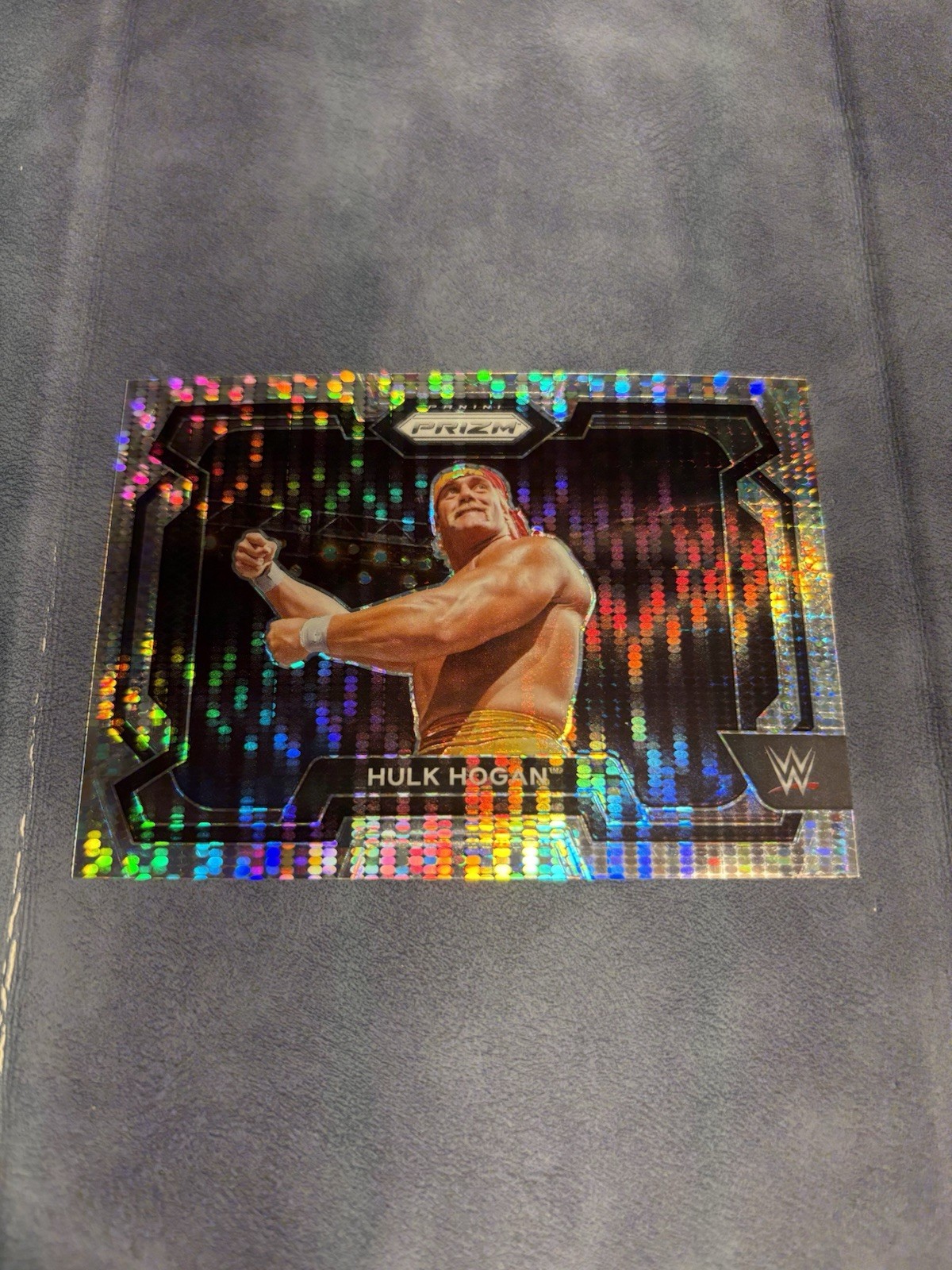 HULK HOGAN 2024 PANINI PRIZM WWE LEGENDS PULSAR #ed /499