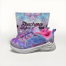 Skechers Girl's Magic Collection Flying Beauty Sneakers, Pink/Lavender, Size 1