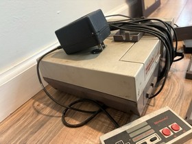Nintendo NES-001 Console System Bundle Mario Duck Hunt Galaga Controller OEM