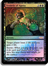 1 x Tendrils of Agony - Foil FNM 2008 - Unique & Misc. Promos - Moderate Play -