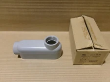 New Hubbell Bell Outdoor EALB-6 2" Aluminum Conduit Body Threaded Type AK