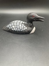 Signed Hand Painted And Carved Duck By Jennings Decoy Co Made In USA
