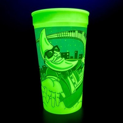 80s McDonalds Glow in the Dark Mac Tonight 32 oz Super Size