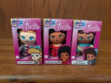Barbie Micro Teenies Plush Lot of 3: 1959 1st Barbie, 1st Black, Totally Hair