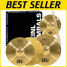 Meinl HCS Cymbal Set 13"/14"/10" -
