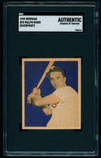 Ralph Kiner Baseball Cards and Autographed Memorabilia Guide 12