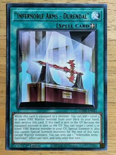 2023 Yu-Gi-Oh Amazing Defenders 1st Ed #AMDEEN042 Infernoble Arms - Durendal R