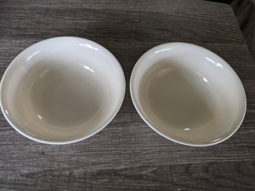 CORELLE TEXTURED LEAVES CEREAL 18 OUNCE CEREAL / SOUP BOWL X 2 FREE USA SHIP - Picture 3 of 4