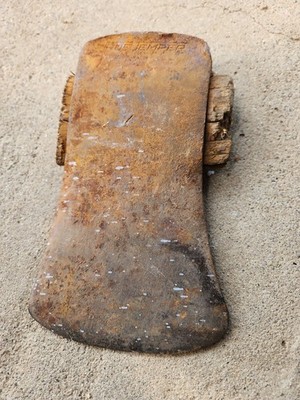  Vintage Kelly Axe & Tool Works Charleston WV True Temper Michigan Axe Head 