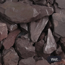 Plum Slate Garden Chippings Landscape Stone 40mm Gravel Approx 20kg Polybag