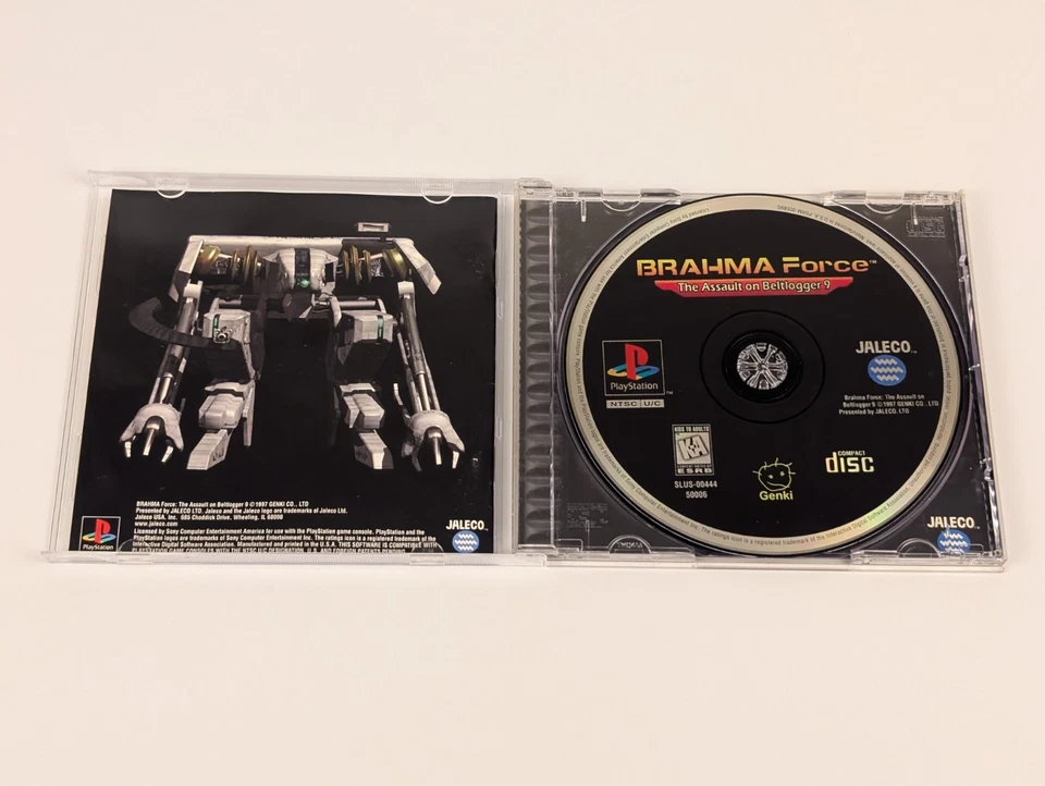 BRAHMA Force The Assault on Beltlogger 9 (PlayStation 1, PS1)➡️CIB Complete⬅️🔥 - Image 3 of 4