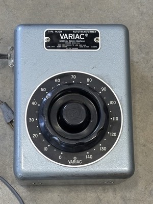 General Radio Company VARIAC Type W20M  Autotransformer Tested Works!