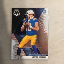 2020 Mosaic Justin Herbert #204 ROOKIE 
