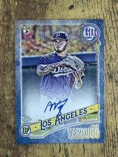 2018 Topps Gypsy Queen Auto Indigo /150 Alex Verdugo #GQA-AV Rookie Auto RC