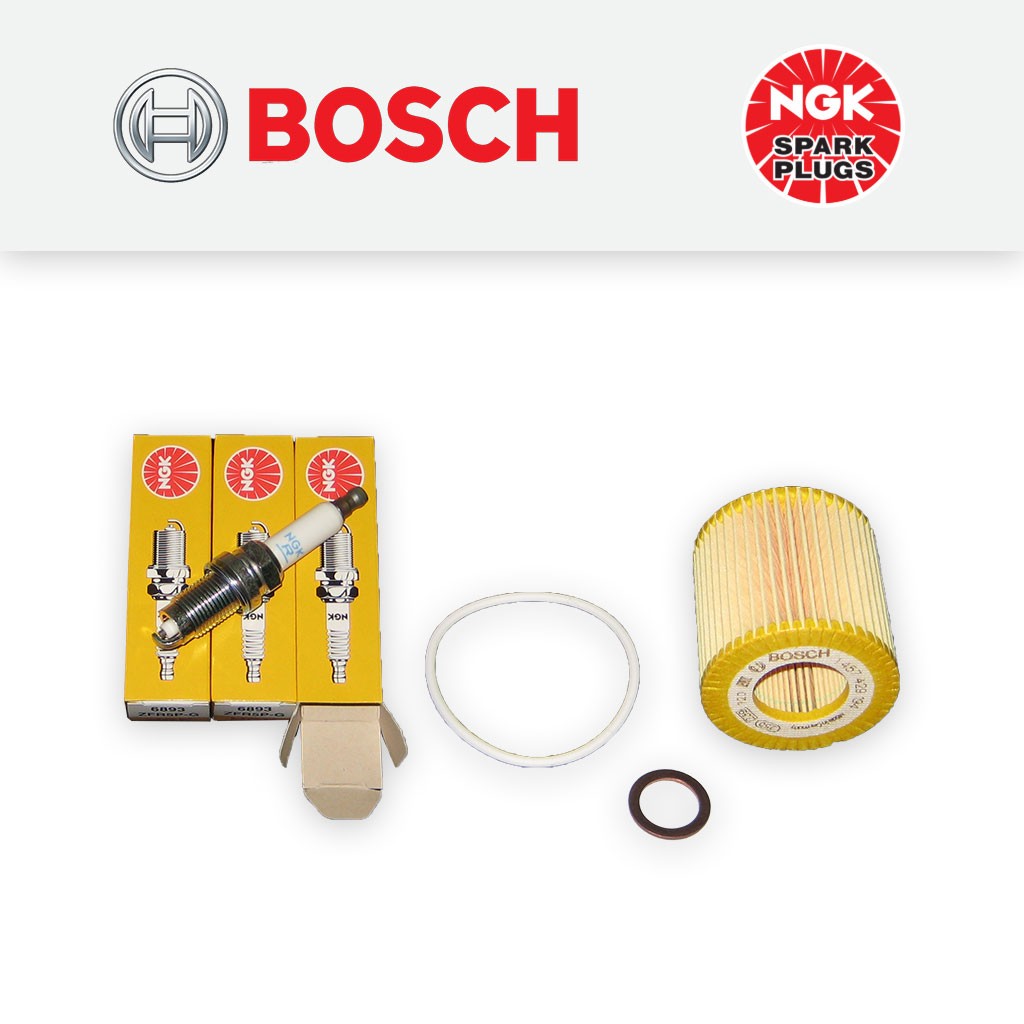 SERVICE KIT for VW POLO (9N) 1.2 6V PETROL AWY OIL FILTER PLUGS (2002-2007)