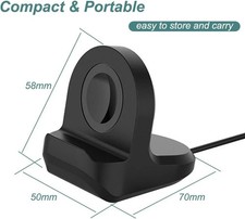 For Samsung Galaxy Watch Classic Active 2/3/4/5/7 Wireless Charger Magnetic Dock