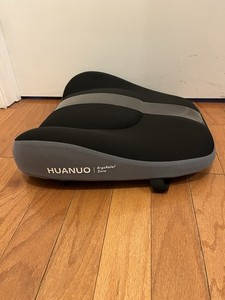 HUANUO Seat Cushion for Office Chairs, 18.2"x16.6"x4.3", Black, Light Grey