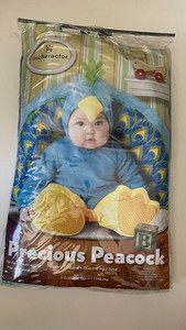 InCharacter Precious Peacock Costume 18-24 Months Large New Halloween Read