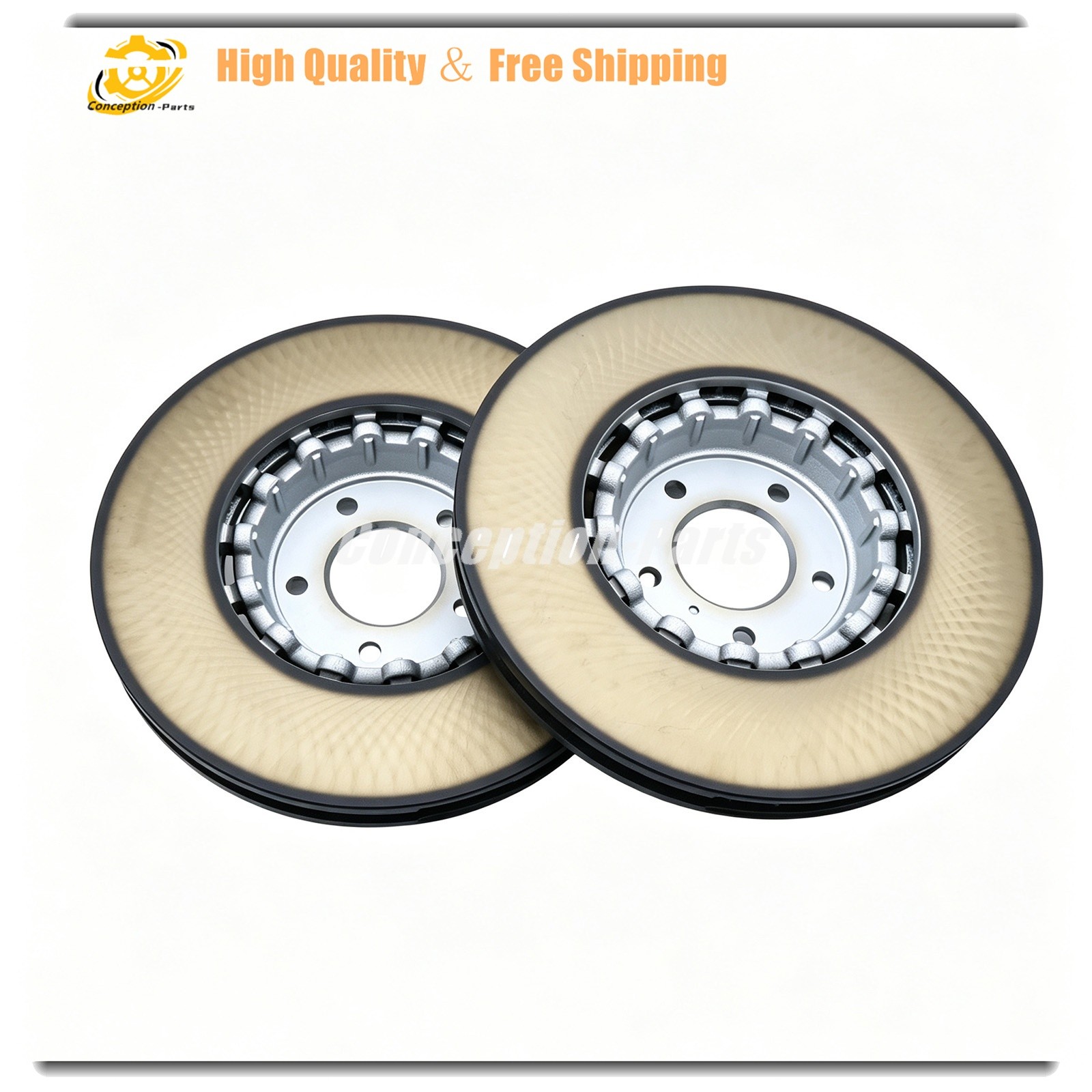 Bentley Bentayga Speed 2016-2023 Front Right Brake discs 2 pcs