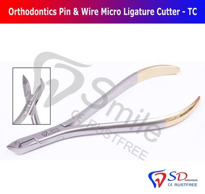 Drahtligatur Cutter TC 5.5'' Kieferorthopädisches Zahnmedi Instrument Zange Tongs