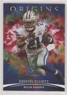 2021 Panini Origins Red 9/299 Ezekiel Elliott #27 n0c