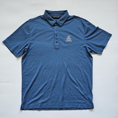 Travis Mathew Men's Large Golf Polo Shirt 100th PGA Championship Bellerive 2018