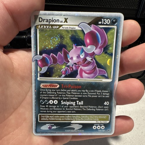 Drapion LV.X 123/127 Platinum Holo