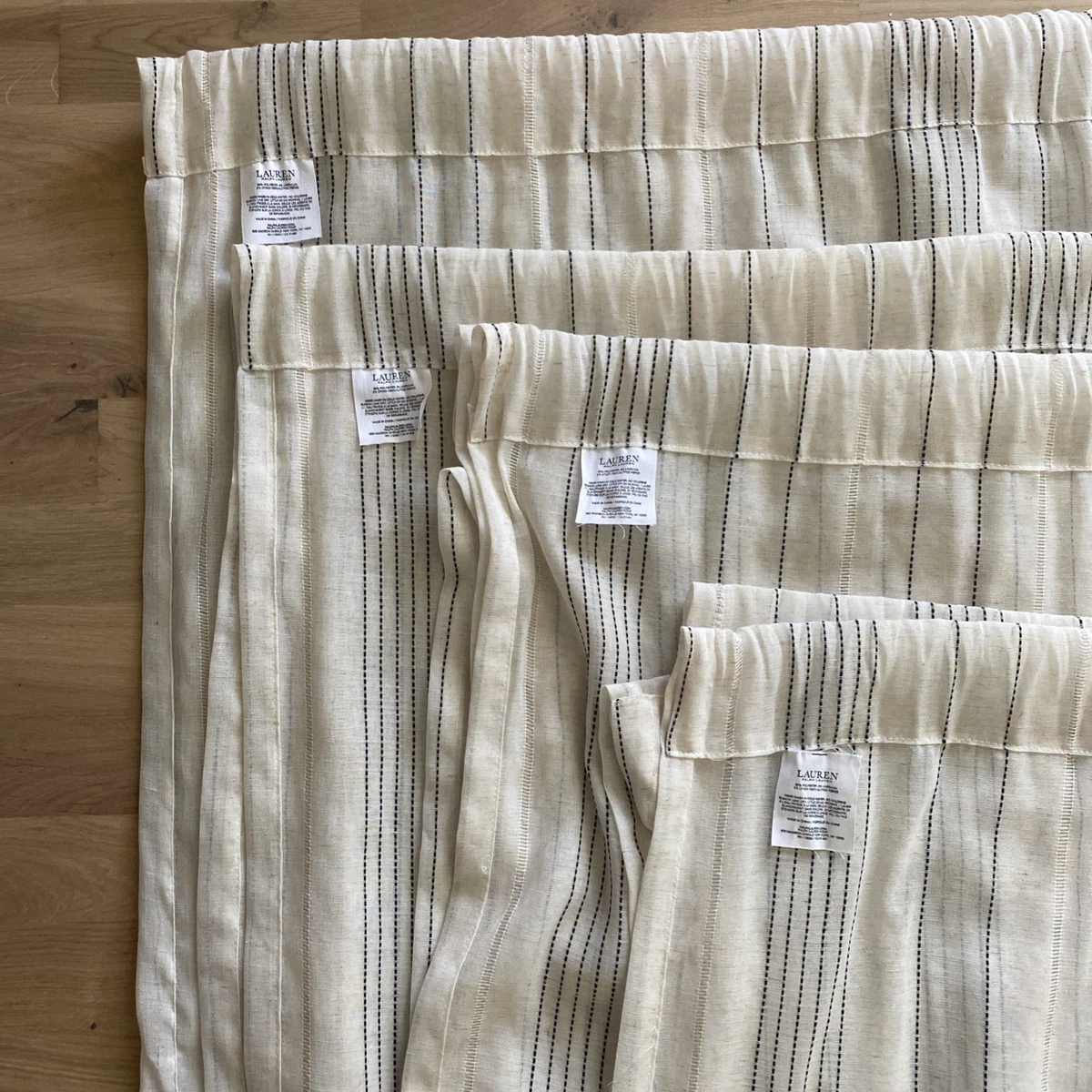 Ralph Lauren Striped Window Curtains & Drapes for sale | eBay
