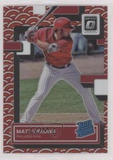 2022 Panini Donruss Optic Rated Rookie Photon Prizm Matt Vierling #85 0nr3
