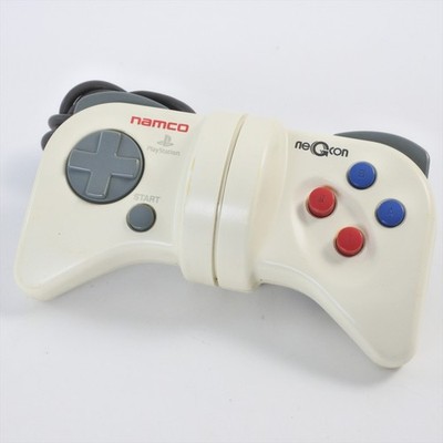 Namco NEGCON Neg Con Controller NPC-101 White For PS1 Playstation 1292