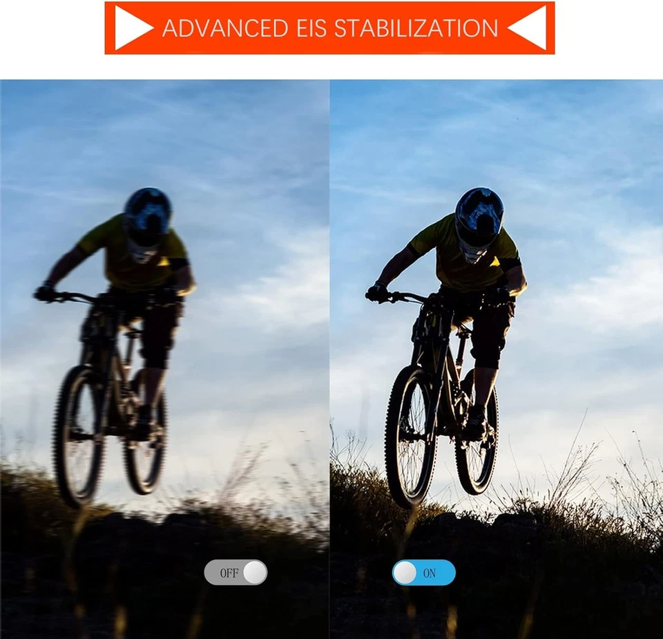 Campark 4K 20MP Touch Screen Action Sports Cam Waterproof Cam WiFi Camcorder EIS - Image 3 of 4