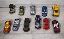 10 x Hot Weels Diecast Cars Bundle Job Lot Mattel Loose Used Various Models 