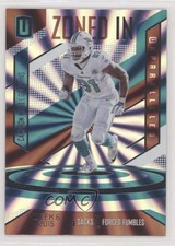 2016 Panini Unparalleled Zoned In Cameron Wake #ZI-10 6h5