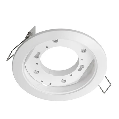 Plafón empotrable ZOBE blanco semibrillante redondo 107mm Ø 1x GX53 máx. 25W - Imagen 1 de 4