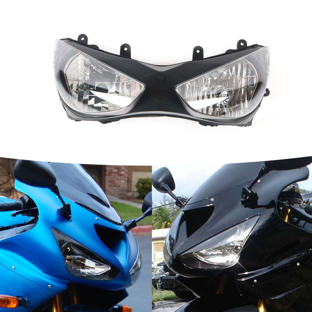 Headlight Headlamp Assembly for Kawasaki ZX-6R Ninja ZX6R 636 2005