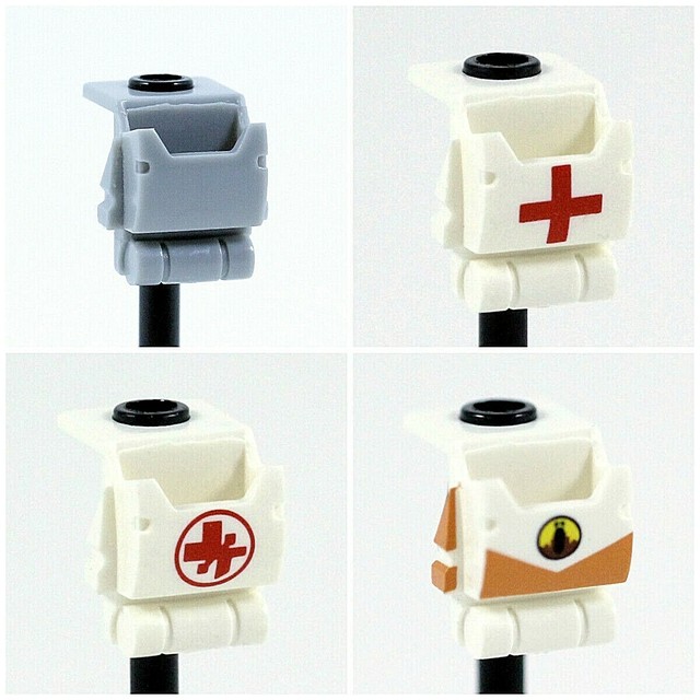 Clone Army Customs OPEN BACKPACK for Minifigures -Star Wars -Pick your Color!