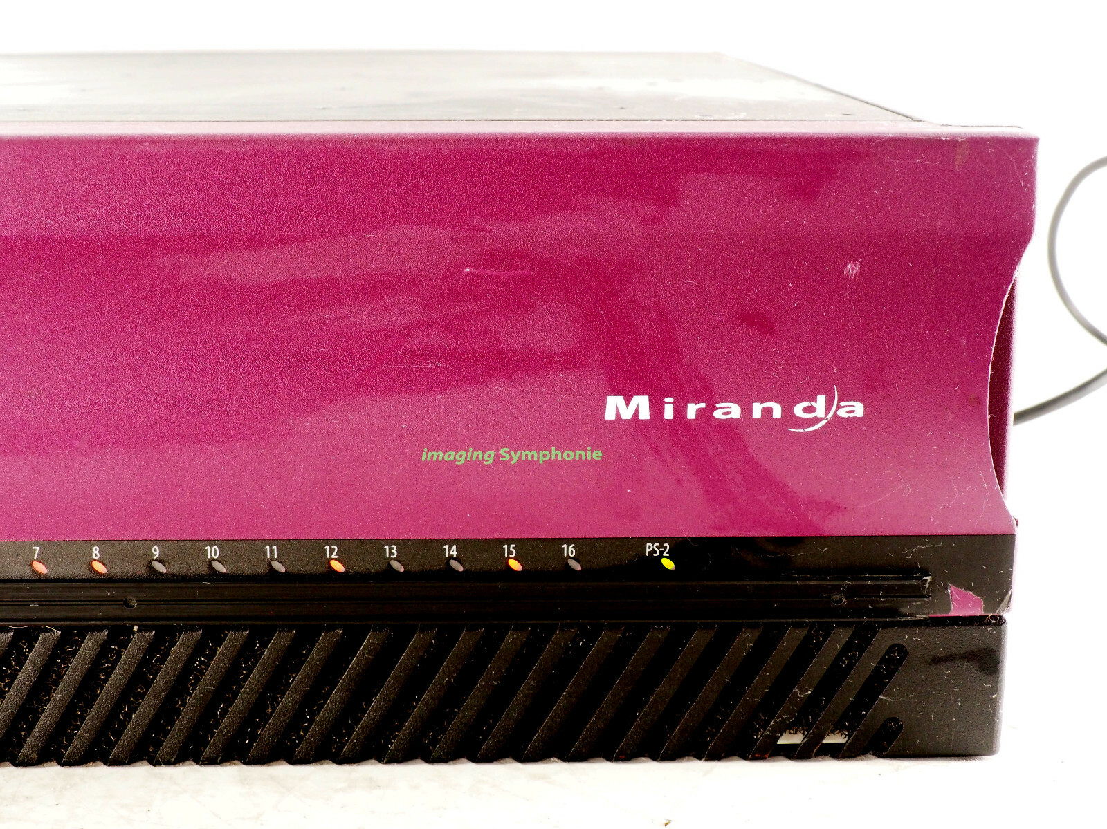 Miranda Imaging Symphonie 4RU Rack Montable Cadre W/2 Puissance Supply