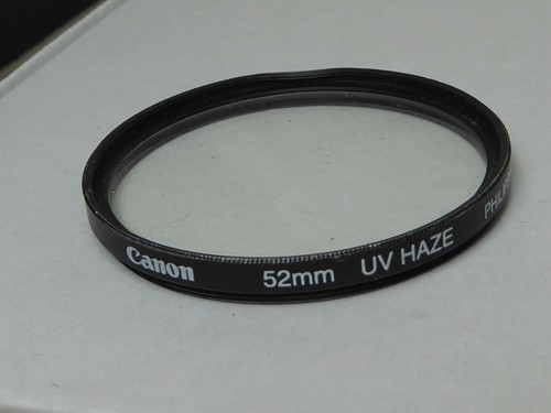 Canon 52mm UV Haze Lens Filter Philippines OPTICS CLEAR. - Picture 1 of 3
