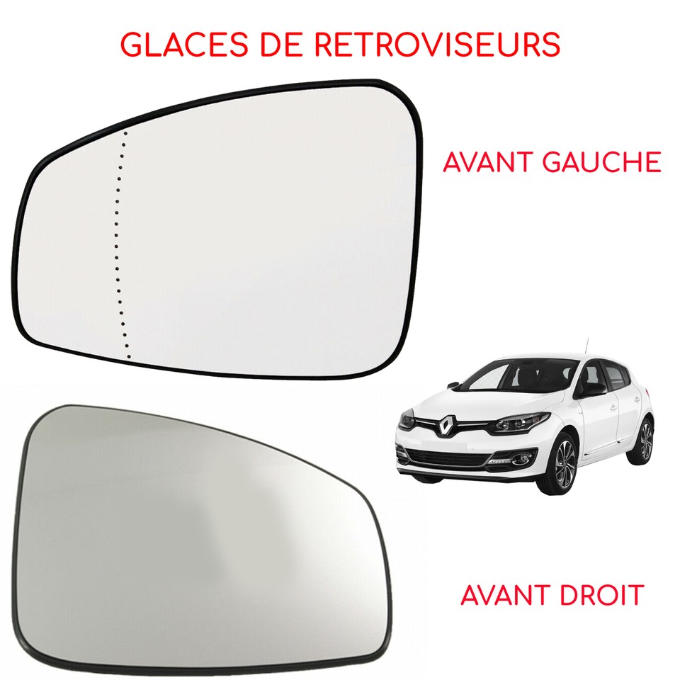 Phare Gauche Thermique CRYSTAL Asphérique - Compatible Renault - Référence 963660005R - Neuf