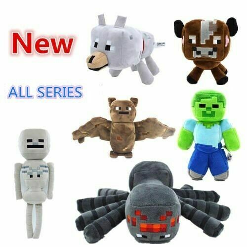 minecraft plush toys