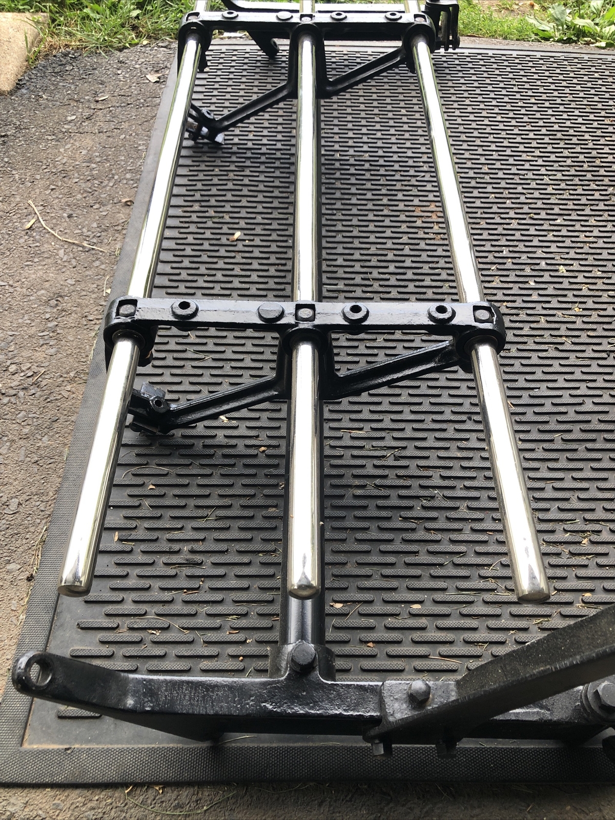 1930s rolls Royce others chrome trunk rack rare