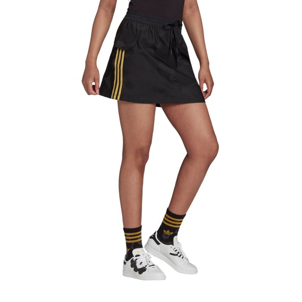 Adidas Women's Marimekko Mini Cargo Skirt, Black | eBay