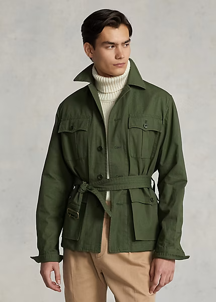 Polo Ralph Lauren Ripstop Cotton Safari Utility Jacket Polo Ralph Lauren Ripstop Cotton Safari Utility Jacket