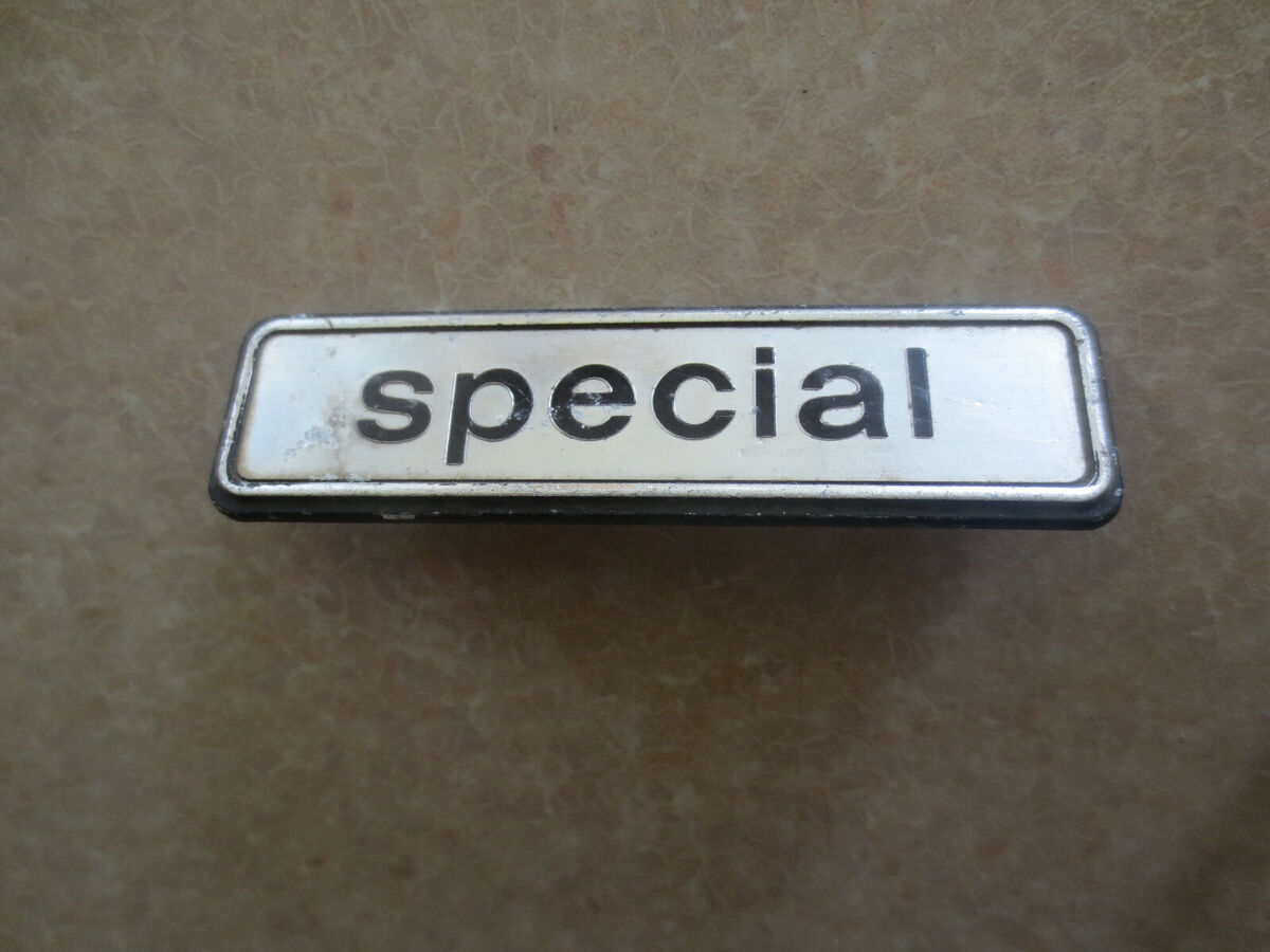 Original Morris Marina Special car badge | eBay