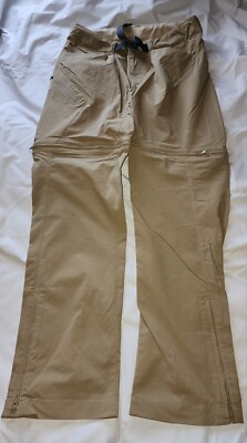 THE NORTH FACE MEN'S PARAMOUNT TRAIL CONVERTIBLE HIKING PANTS BEIGE SZ 32W 30IN