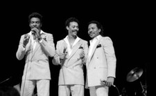 Al Goodman, Harry Ray and Billy Brown performs 1987 OLD MUSIC PHOTO 2