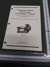 Fairbanks-Morse Bulletin Centrifugal Pumps 174A